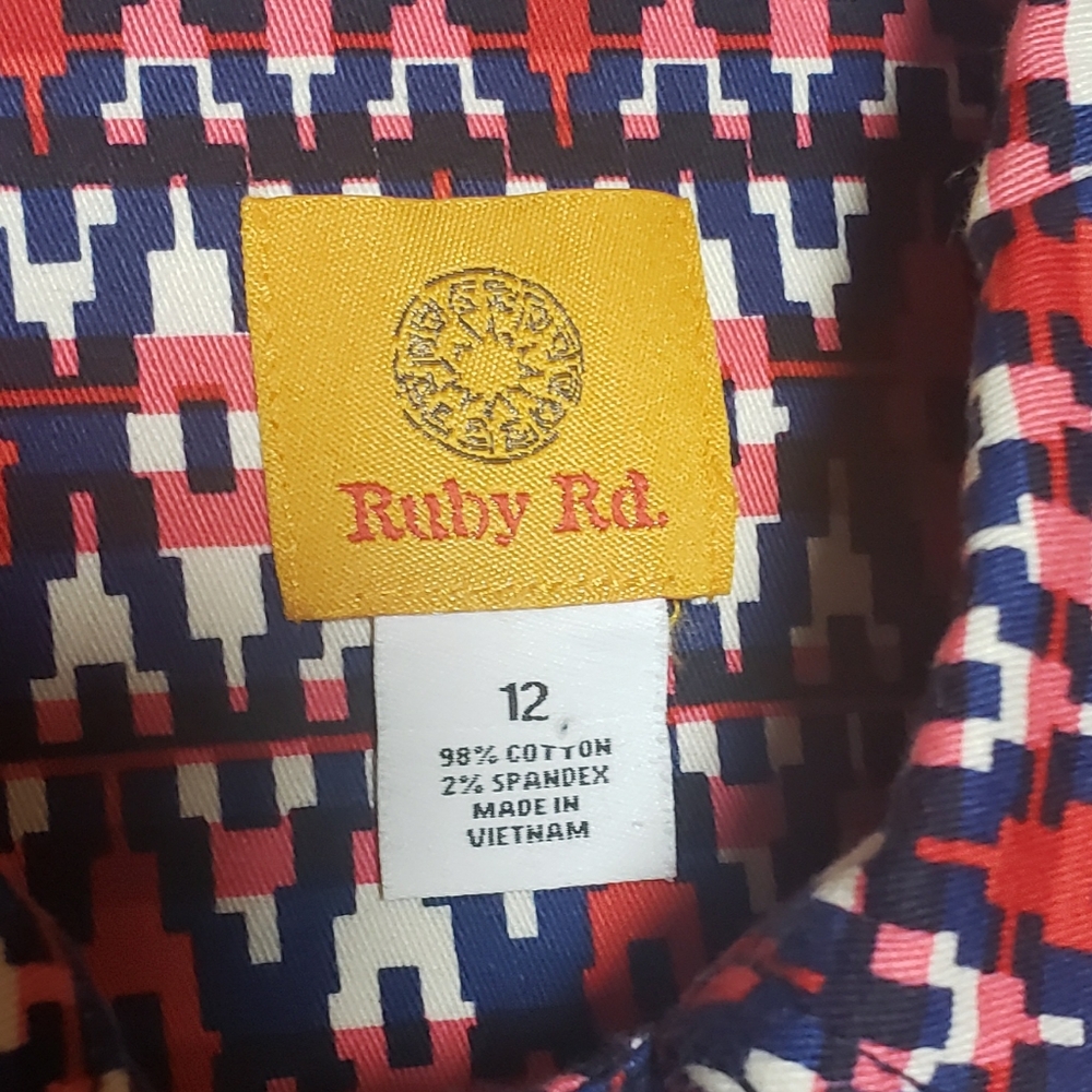 Ruby Rd Button Front Blazer Top - image 5